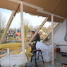 afval word in grote zakken
