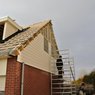 Maken dakopbouw garage in Groningen