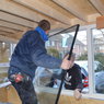 glas word ook vast geplaatst