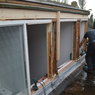 oude rotte houten kozijnen